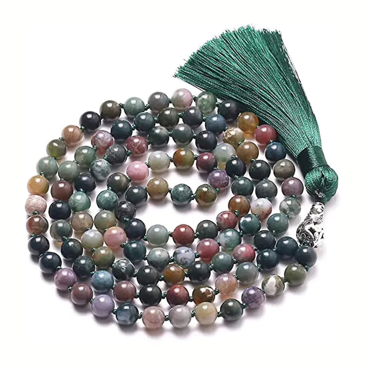 Amazon Bestselling 108 Mala Bead Long Necklace
